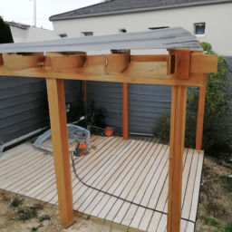 Réparation de toiture de pergola en acier Orly